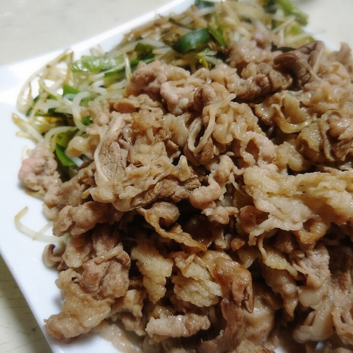 牛バラ肉で簡単おかず